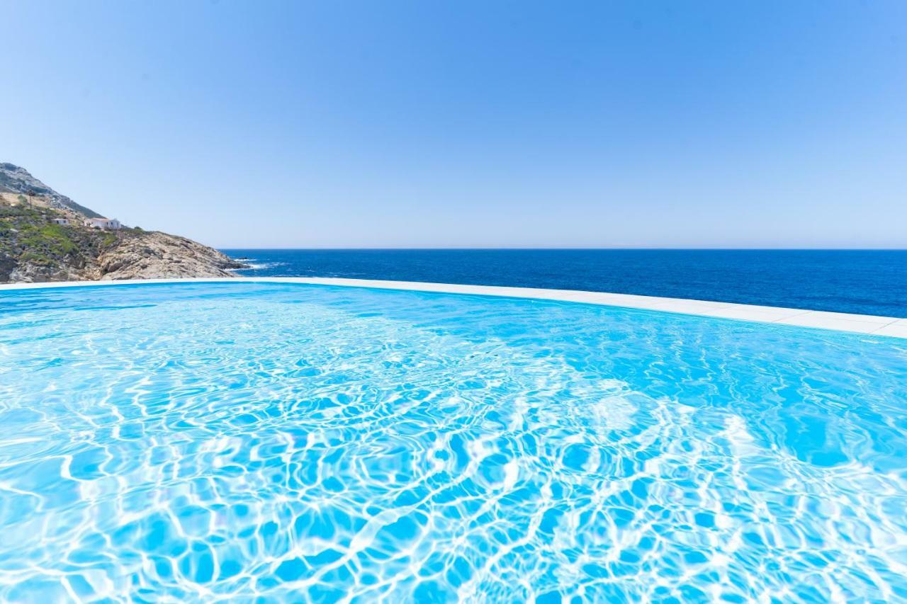Ikarian Endless Blue Guest House Kouniadi Bagian luar foto