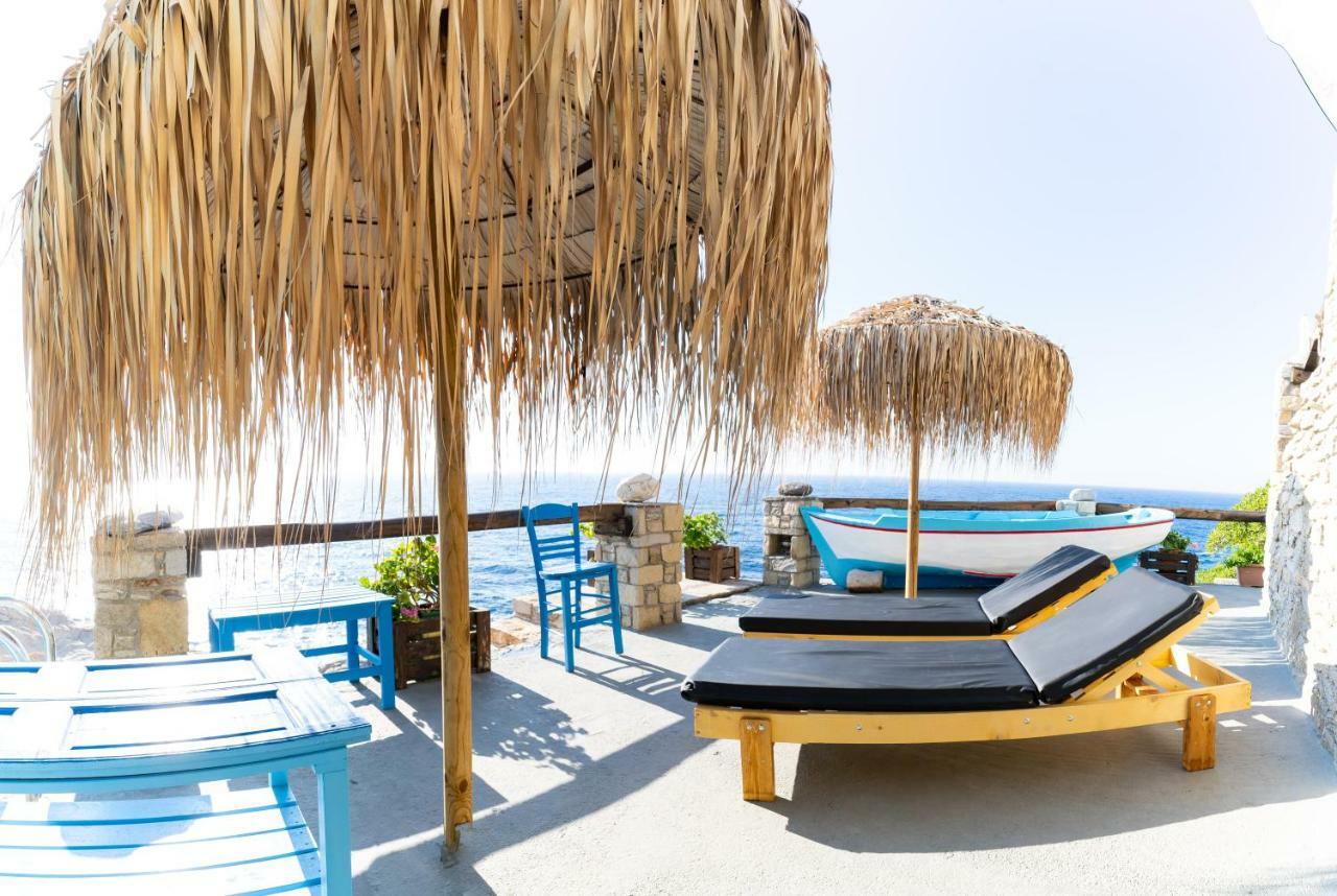 Ikarian Endless Blue Guest House Kouniadi Bagian luar foto