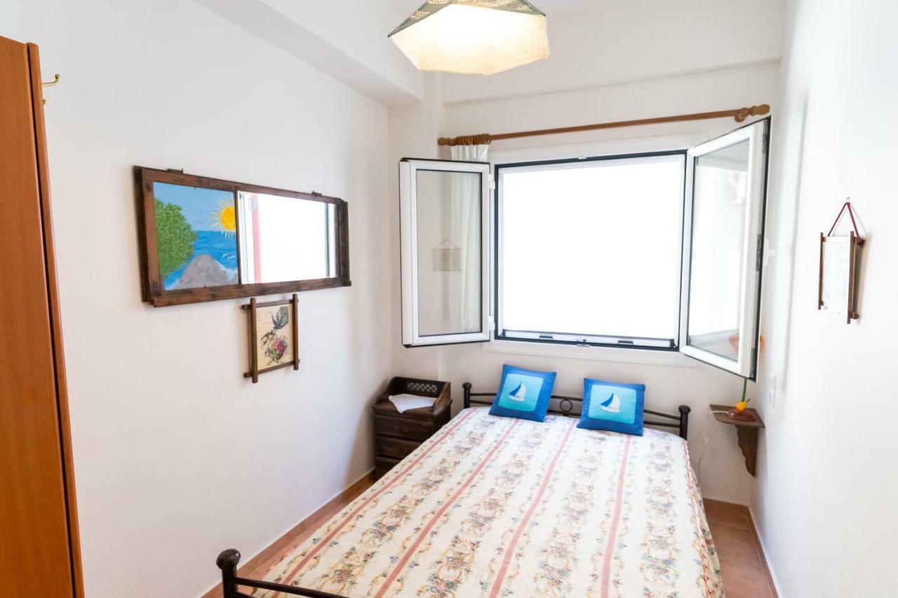 Ikarian Endless Blue Guest House Kouniadi Bagian luar foto