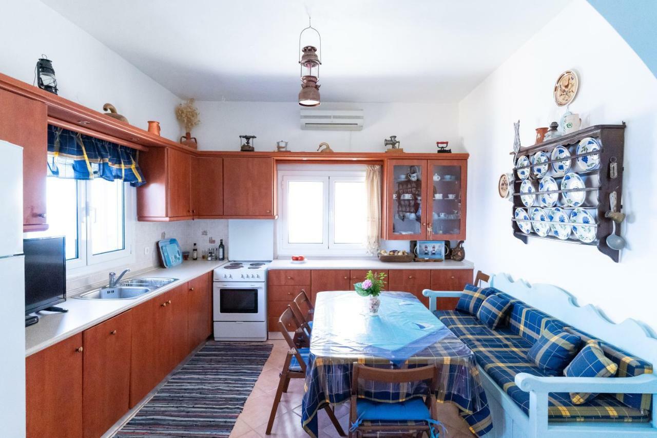 Ikarian Endless Blue Guest House Kouniadi Bagian luar foto