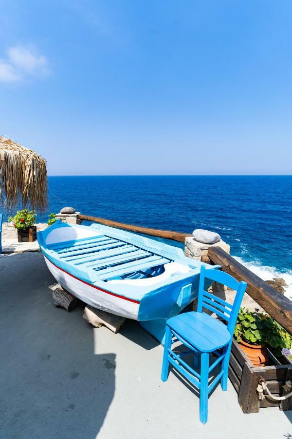 Ikarian Endless Blue Guest House Kouniadi Bagian luar foto