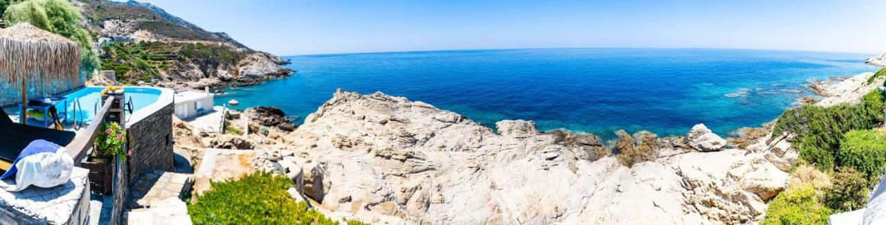 Ikarian Endless Blue Guest House Kouniadi Bagian luar foto