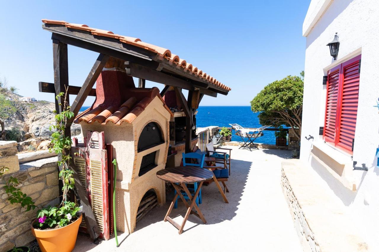 Ikarian Endless Blue Guest House Kouniadi Bagian luar foto
